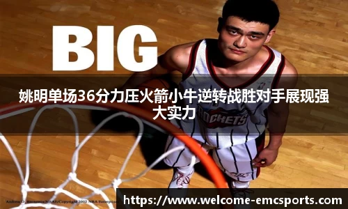 姚明单场36分力压火箭小牛逆转战胜对手展现强大实力